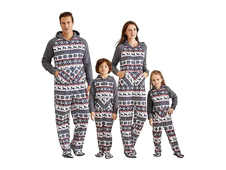 Iffei Men (XL) Family Christmas Pajamas Sets Pants