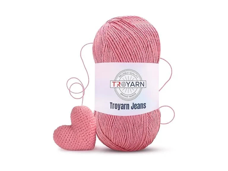 60% Cotton 40% Acrylic Crochet Yarn - Soft