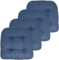 Sweet Home Collection SHC-PATIO-BLU-4PK 4-Pack Rever