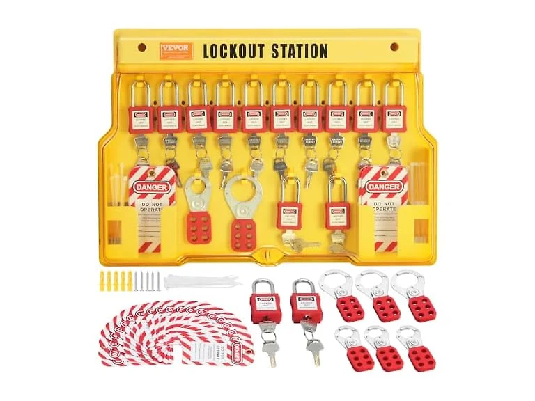 VEVOR Electrical Lockout Tagout Kit