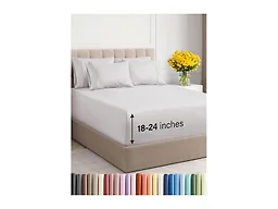 6 Piece Extra Deep Breathable Sheet Set
