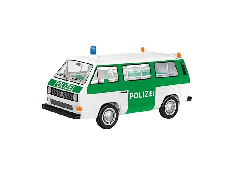COBI Action Town Volkswagen T3 Police Bus, 144 Pieces