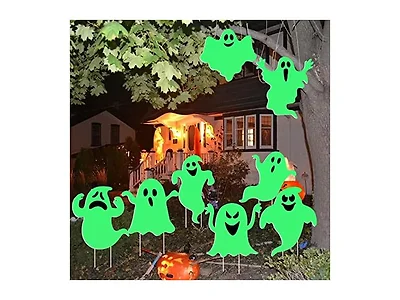 8 Pcs Halloween Outdoor Decorations