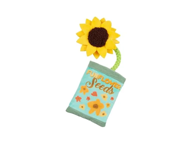 BarkBox Funflower Seeds Dog Toy