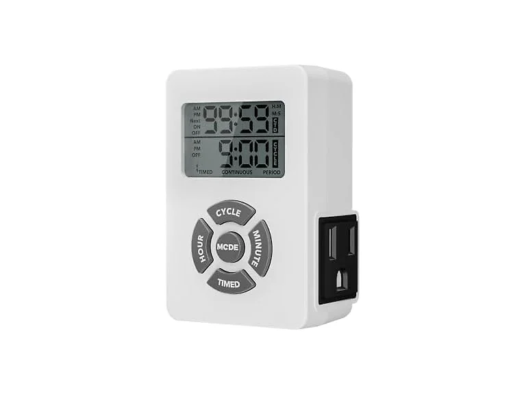 BN-LINK Digital Outlet Timer with Interval Repeat Cycle Indoor