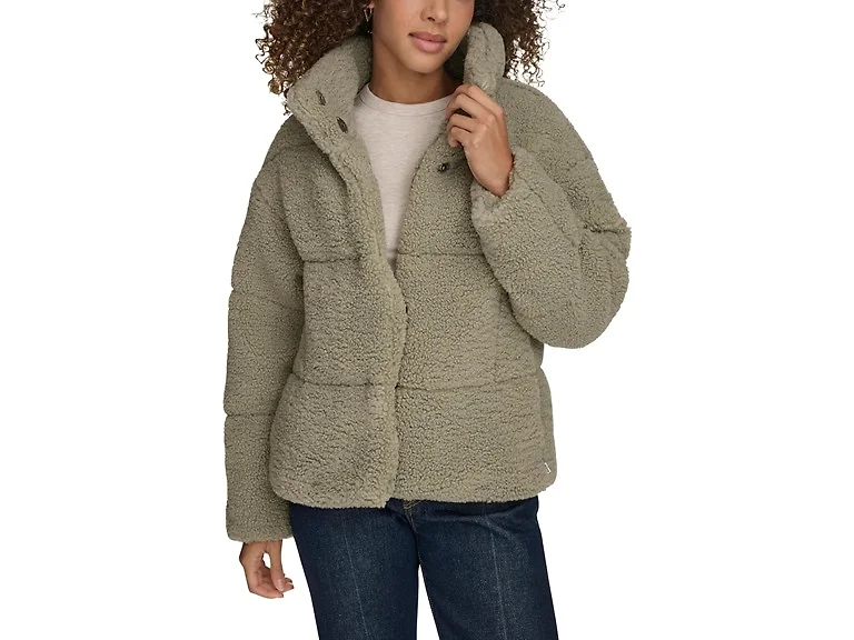 Levi's Women (S) Long Length Patchwork Coat