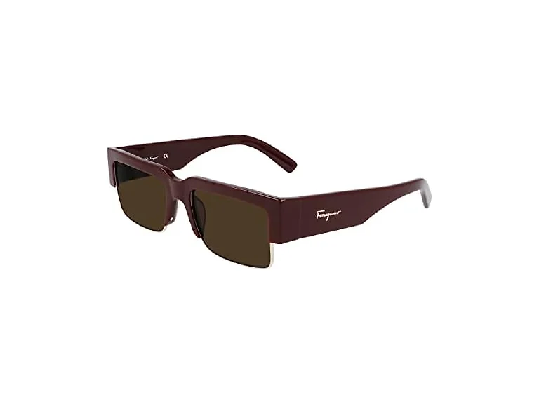 Ferragamo Unisex SF276S 637 Sunglasses Bordeaux/Gold