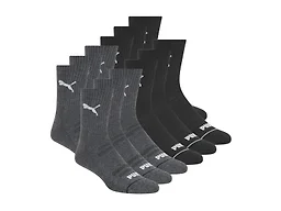 PUMA P600981 10-13 PUMA Men's 12-Pairs High Quarter Crew Soc