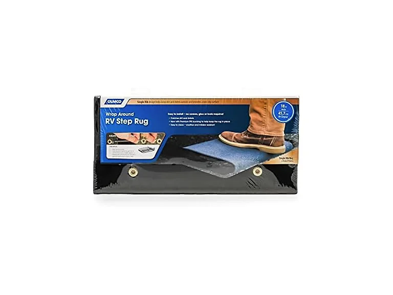 Camco Camco Wrap Around RV Step Rug | 17.5 x