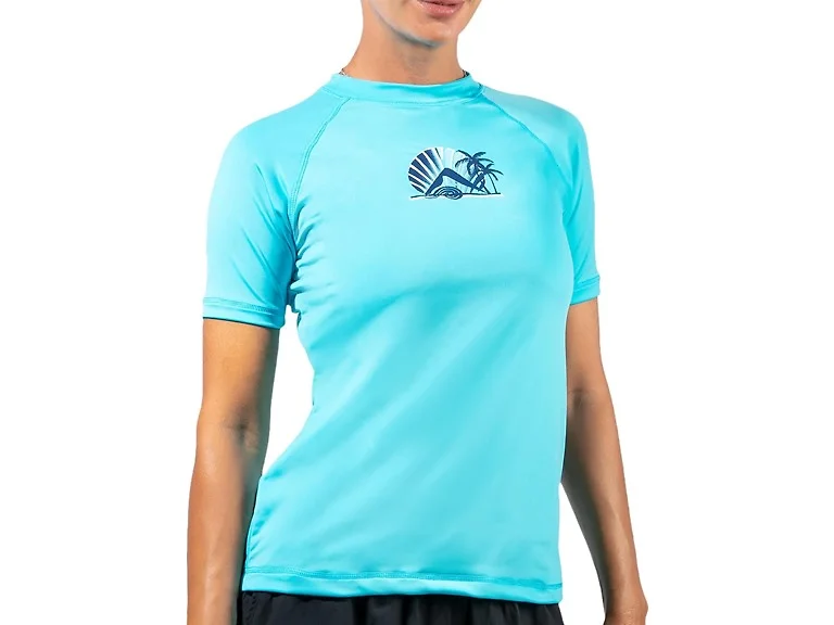 Kanu Surf Women (M) Breeze UPF 50+ Top Alyssa Aqua