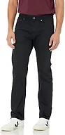 Amazon Essentials Men's Straight-Fit Stretch Jean, Light-Stretch Denim, Black, 52W x 28L