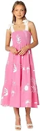 Sarelle Midi Dress - Hot Pink L