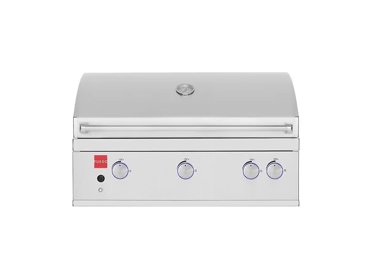 Fuego F36S-Pro-B 304SS w/Lights & Rear Burner Built-in Gas Grill