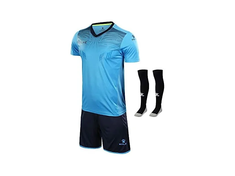 Kelme Men (L) Soccer Goalkeeper Jersey Short Kit