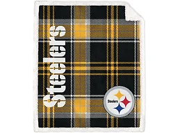 NFL Team Classic Plaid Throw - Pittsburgh Steelers