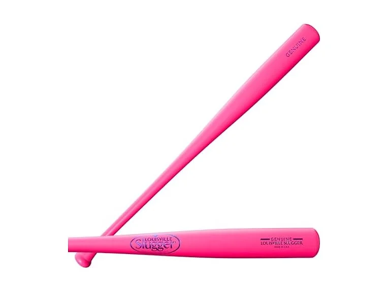 Louisville Slugger Genuine Mix Maple Baseball Bat - Pink/Metallic Red, 31"