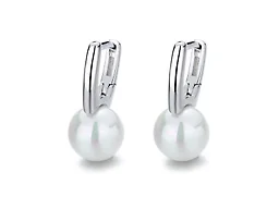 Amy and Annette DAAS-DEBS7251 One Size Silver Cultured Pearl