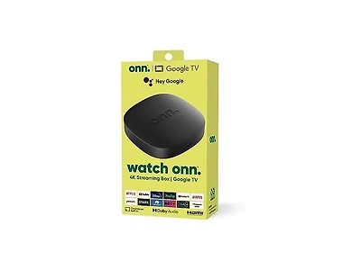 onn. Google TV 4K Streaming Box