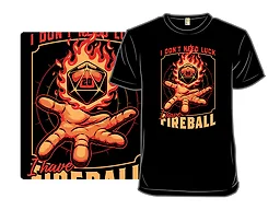 RPG Dice Luck Fireball