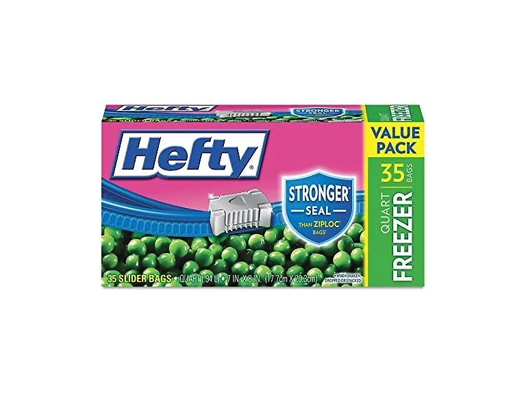Hefty One Zip Slider Bags