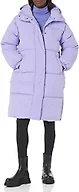 Amazon Essentials Women's Oversized Long Hooded Insulated Puffer Jacket (Available in Plus Size), Purple, 4X