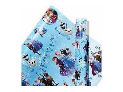5 Pcs Frozen Wrapping Paper