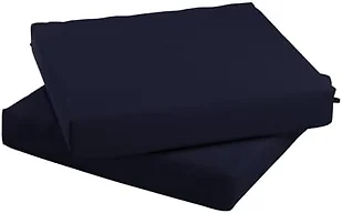 Set of 2 Chair Pad Cushion Nav
