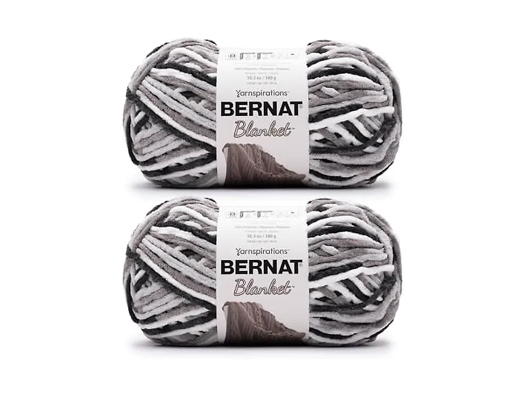 Bernat Blanket Super Bulky Acrylic Yarn - 2