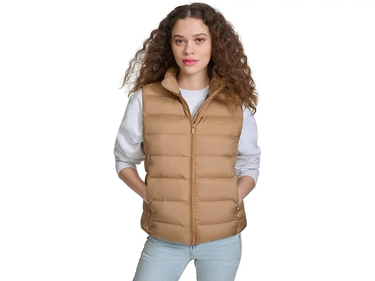 Champion Women (M) Quilted Packable Vest Tobacco