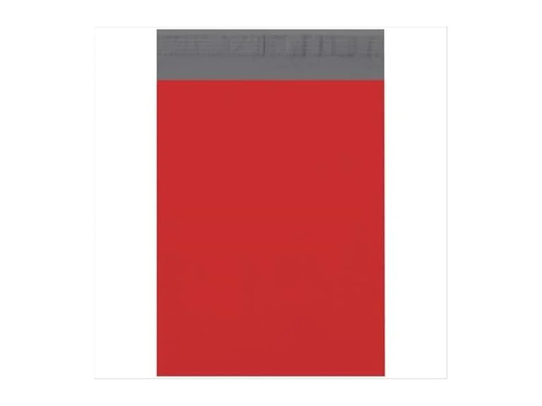 10 x 13" Red Poly Mailers
