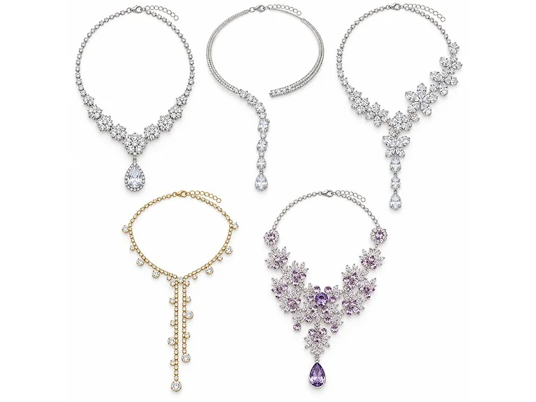 5 Pack Necklace Layering Set