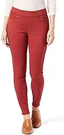 Levi Strauss Signature Gold Women's Totally Shaping Pull-On Skinny Jeans (Available in Plus Size), (New) Brick Red, 26 Short