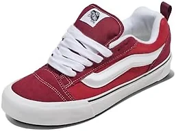 Vans Unisex Knu Skool Shoe, Color Theory Bordeaux, 9/10.5