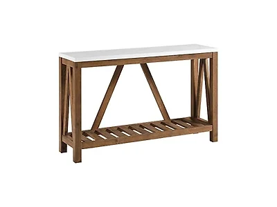 Walker Edison Farmhouse End Table