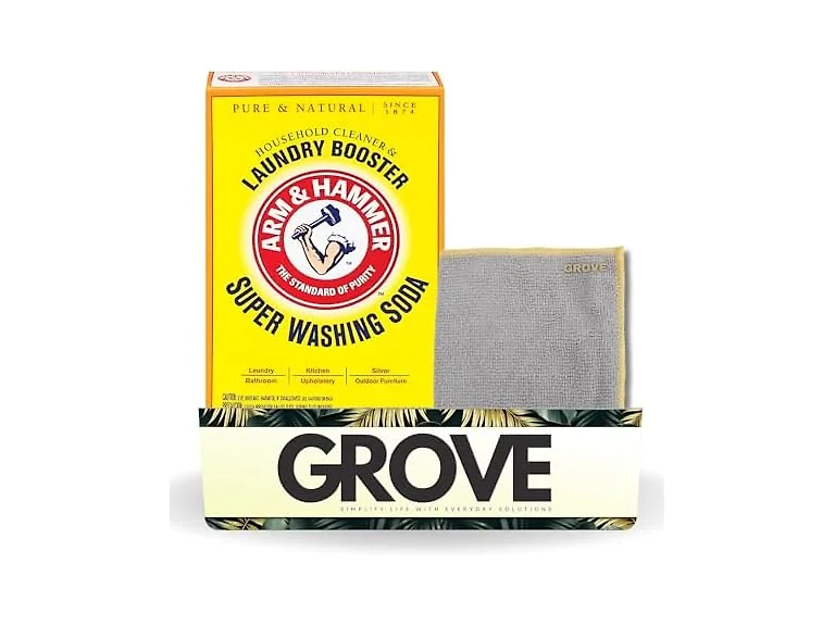 Grove Detergent Booster 55 oz with Cloth 2 Piece
