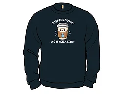 Coffee Counts as Hydration