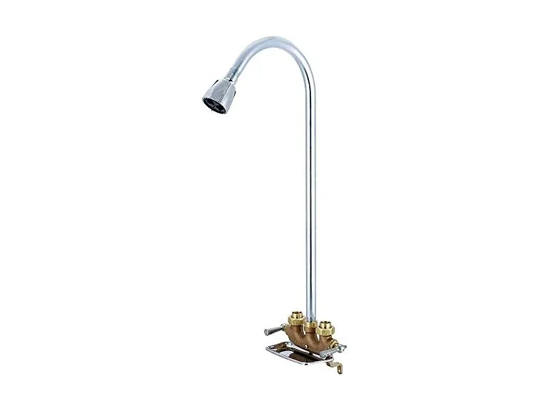 Central Brass 0477 Two Handle Utility Shower Comme