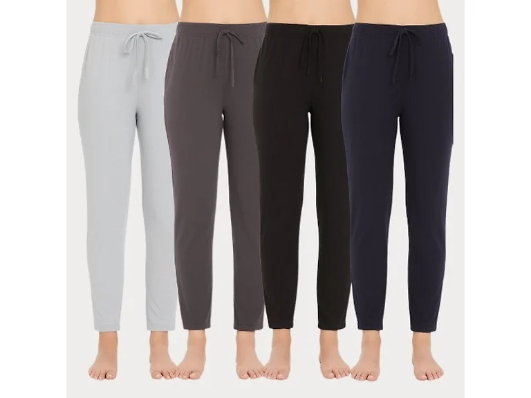 4Pk Ast Womens Butter Soft Lounge Pants