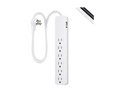 GE MP-GE-62688-N-2PK 2-Pack GE 6-Outlet 3ft. Surge 