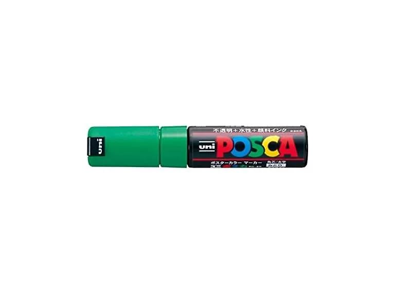 Uni Posca Bold Marker, Green (PC8K.6)