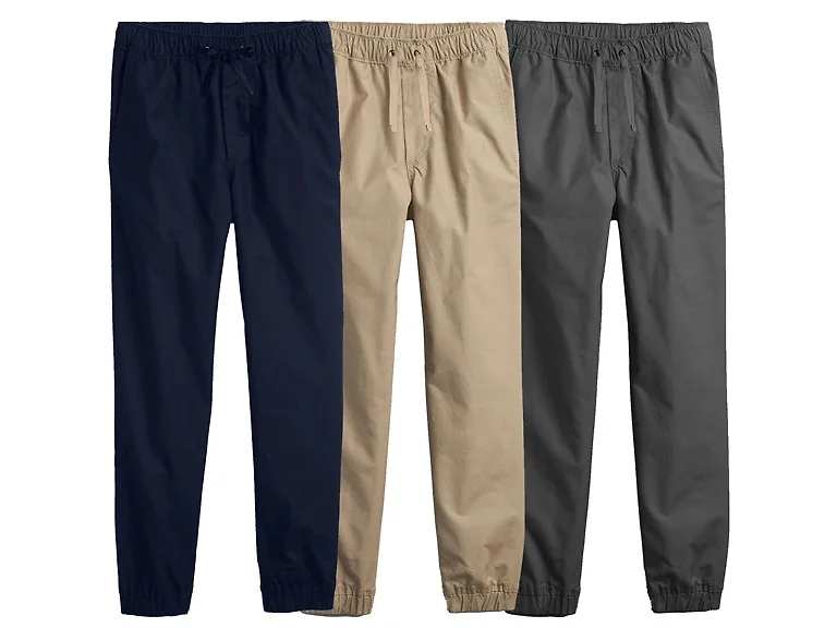 3PK Boy's Classic Stretch Twill Joggers