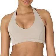 Women's Formflex Light Support Halter Neck Sports Bra Taupe X-Large