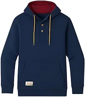Field & Stream Men's Shoveler Ring Neck 1/4 Zip Hoodie, Navy Blue, XX-Large