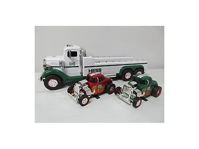 Hess Toy Truck 2022 Flatbed Truck and Hot Rods