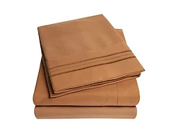 Classic Solid Microfiber Sheet Set