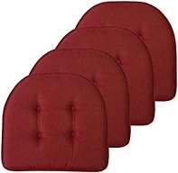 Sweet Home Collection SHC-UPAD-4PK-WINE 4-Pack Solid