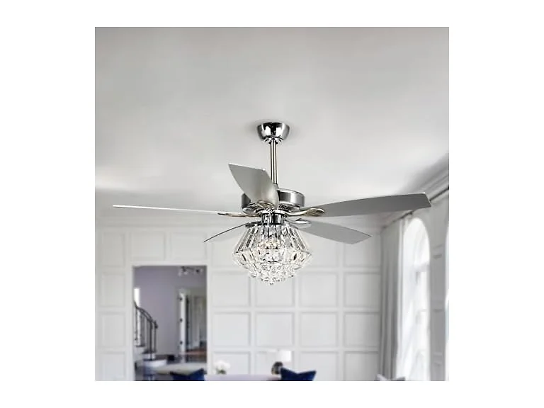 Parrot Uncle F6222Q110V-PU 52" Chandelier Ceiling Fans
