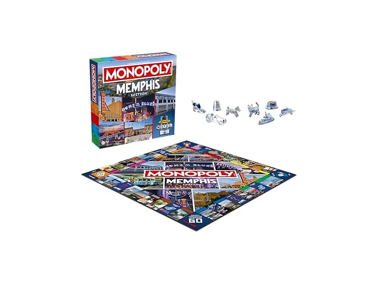 Monopoly Board Game – Memphis, TN Edition