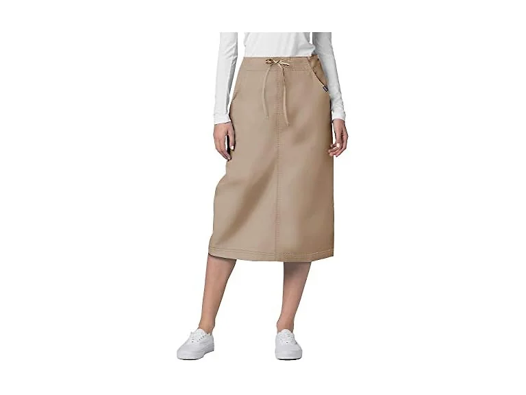 Adar Medical Uniforms Women (20) Mid-calf Skirt