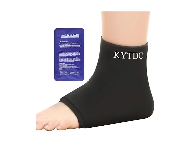 KYTDC Ankle Ice Pack Wrap for Swelling